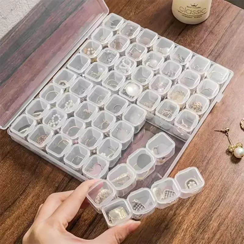 28 grid diamond painting tool  - Craft Embellishment Storage ulasan dan harga