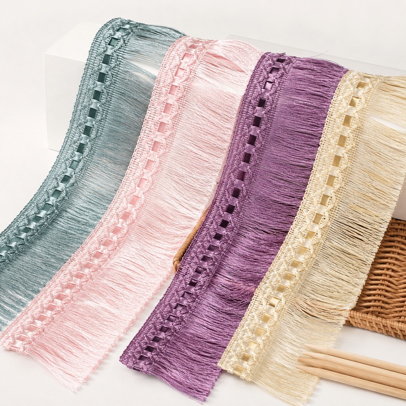 2-10Meters 10cm Nylon Tassel F - Fringe Ribbon Sewing ulasan dan harga